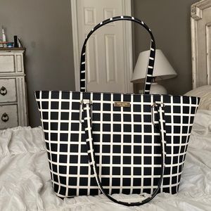 Kate Spade black and white handbag *NWT*